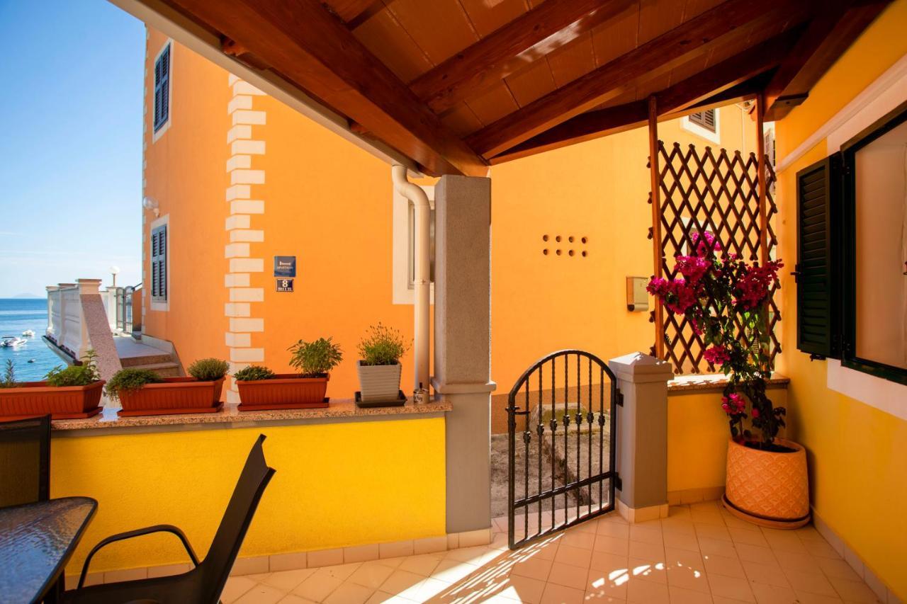 Casa Santo E Albina Rabac Villa Buitenkant foto